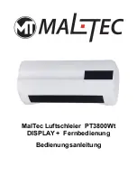 Preview for 26 page of MALTEC PT3800Wt Instruction Manual