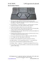 Preview for 3 page of Maltron L89 User Manual