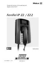 Предварительный просмотр 1 страницы MALUX FernTel IP Z2 Instructions Manual