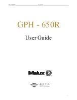 MALUX GPH-650R User Manual предпросмотр