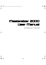 Preview for 3 page of Malvern Mastersizer 2000 User Manual