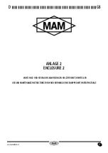 Preview for 28 page of MAM FL110 Instructions For The Use And Maintenance