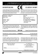 Preview for 29 page of MAM FL110 Instructions For The Use And Maintenance