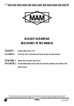 Preview for 23 page of MAM FL140 Instructions For The Use And Maintenance