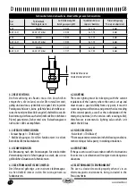 Preview for 11 page of MAM MFE100 Instructions For The Use And Maintenance