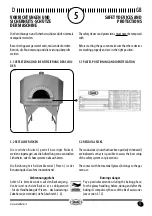 Preview for 12 page of MAM MFE100 Instructions For The Use And Maintenance