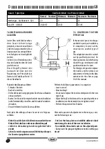 Preview for 23 page of MAM MFE100 Instructions For The Use And Maintenance