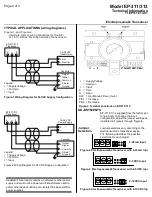 Предварительный просмотр 2 страницы MAMAC SYSTEMS EP-311 Series Technical Information