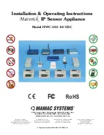 Preview for 1 page of MAMAC SYSTEMS Maverick IP-PC-101-44-VDC Installation & Operating Instructions Manual