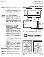 Предварительный просмотр 4 страницы MAMAC SYSTEMS PR-243 Technical Information