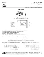 Предварительный просмотр 3 страницы MAMAC SYSTEMS PR-282 Technical Information