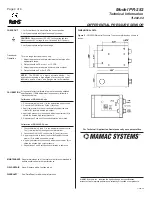 Preview for 4 page of MAMAC SYSTEMS PR-282 Technical Information