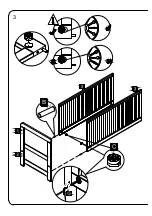 Preview for 8 page of Mamas & Papas Atlas Cot Bed Assembly Instructions Manual