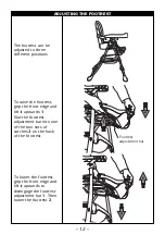 Предварительный просмотр 12 страницы Mamas & Papas bistro baby highchair Instructions Manual