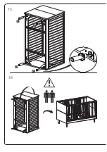 Preview for 14 page of Mamas & Papas Juno Cotbed 00617 Assembly Instructions Manual