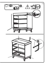 Preview for 19 page of Mamas & Papas Lawson Dresser Assembly Instructions Manual