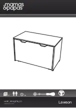 Mamas & Papas Lawson Storage Box Assembly Instructions Manual preview