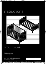 Mamas & Papas murano cot Instructions Manual preview