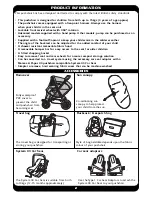 Preview for 3 page of Mamas & Papas P 03 SERIES ADVANCE SWIVEL Instructions For Use Manual