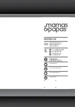 Предварительный просмотр 16 страницы Mamas & Papas Petite Manual