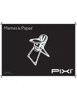 Mamas & Papas PIXI User Manual preview