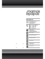 Предварительный просмотр 20 страницы Mamas & Papas Pixo Product Manual