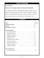 Preview for 2 page of Mamas & Papas Pulse Pushchair Instructions For Use Manual