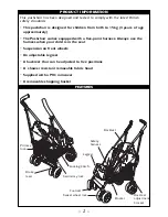 Preview for 3 page of Mamas & Papas Pulse Pushchair Instructions For Use Manual