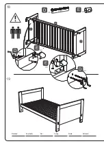 Предварительный просмотр 16 страницы Mamas & Papas Rye Cotbed 01017 Assembly Instructions Manual