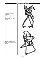 Preview for 6 page of Mamas & Papas san remo highchair Instructions Manual