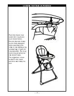 Preview for 7 page of Mamas & Papas san remo highchair Instructions Manual