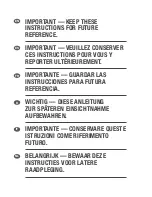 Preview for 4 page of Mamas & Papas sync Manual