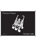 Preview for 1 page of Mamas & Papas tempo twin Manual