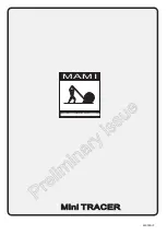 Предварительный просмотр 1 страницы Mami Mini TRACER Manual