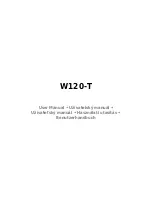 Preview for 1 page of mamibot iGLASSBOT W120-T User Manual