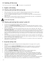 Preview for 20 page of mamivac SENSITIVE-C 281012 Operating Instructions Manual