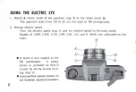 Предварительный просмотр 10 страницы Mamiya AUTO-LUX 35 Owner'S Manual