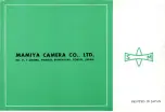 Предварительный просмотр 20 страницы Mamiya AUTO-LUX 35 Owner'S Manual