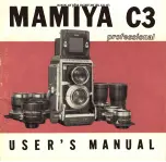 Предварительный просмотр 2 страницы Mamiya C3 User Manual