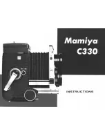 Предварительный просмотр 1 страницы Mamiya C330 Instructions Manual