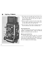 Предварительный просмотр 18 страницы Mamiya C330 Instructions Manual