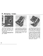 Предварительный просмотр 22 страницы Mamiya C330 Instructions Manual