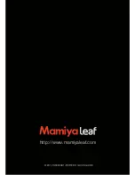 Предварительный просмотр 15 страницы Mamiya Leaf Credo Quick Manual