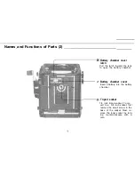 Предварительный просмотр 10 страницы Mamiya M645 1000S User Manual