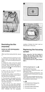 Предварительный просмотр 6 страницы Mamiya M645super Instructions Manual