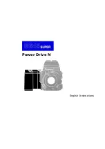 Mamiya Power Drive N Instructions preview