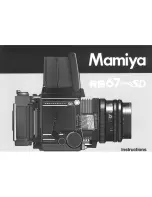 Предварительный просмотр 1 страницы Mamiya RB67 Pro SD User Manual