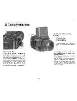 Предварительный просмотр 25 страницы Mamiya RB67 Pro SD User Manual