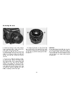 Preview for 15 page of Mamiya RZ67 PRO II Instructions Manual