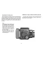 Preview for 21 page of Mamiya RZ67 PRO II Instructions Manual